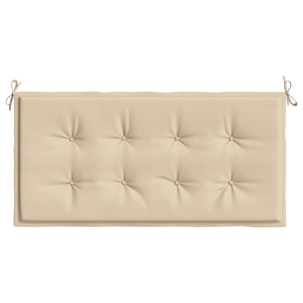 Tuinbankkussen 100x50x3 cm oxford stof beige - AllerleiShop