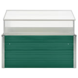 Tuinkas 100x100x77 cm gegalvaniseerd staal groen - AllerleiShop