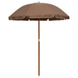 Parasol met stalen paal 180 cm taupe - AllerleiShop