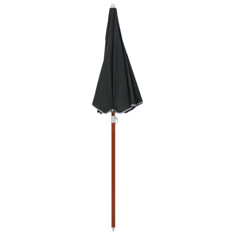 Parasol met stalen paal 180 cm antracietkleurig - AllerleiShop