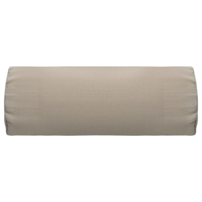 Hoofdsteun voor ligstoel 40x7,5x15 cm textileen taupe - AllerleiShop