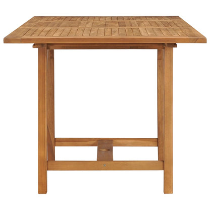 Tuintafel verlengbaar (110-160)x80x75 cm massief teakhout - AllerleiShop