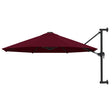 Wandparasol met metalen paal 300 cm bordeauxrood - AllerleiShop