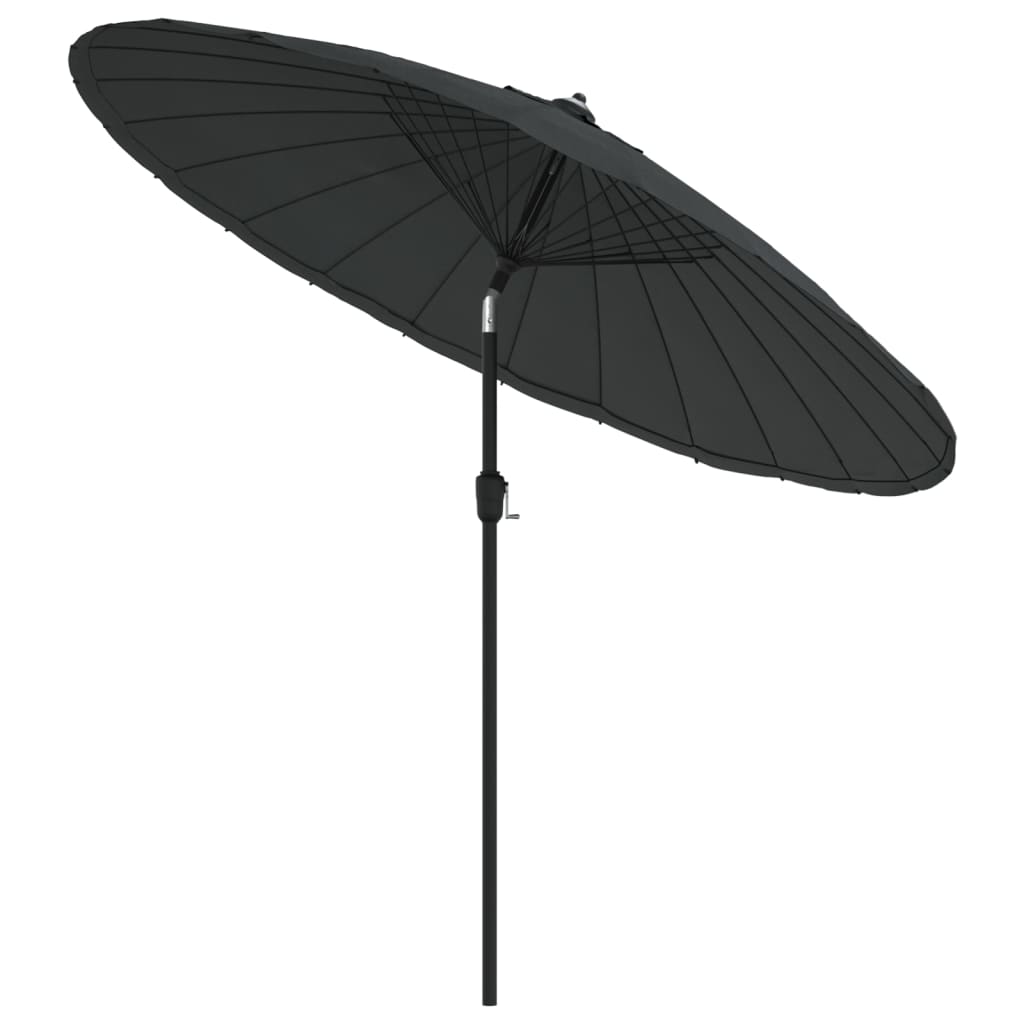 Parasol met aluminium paal 270 cm antraciet - AllerleiShop