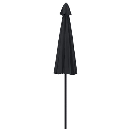 Parasol met aluminium paal 270 cm zwart - AllerleiShop