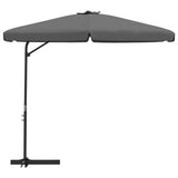 Parasol met stalen paal 300x250 cm antraciet - AllerleiShop