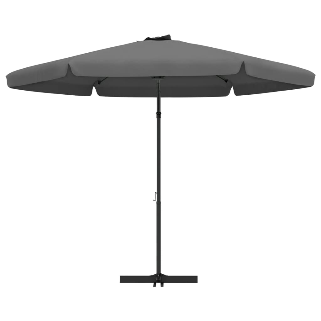 Parasol met stalen paal 300x250 cm antraciet - AllerleiShop