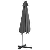 Parasol met stalen paal 300x250 cm antraciet - AllerleiShop