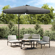 Parasol met stalen paal 300x250 cm antraciet - AllerleiShop