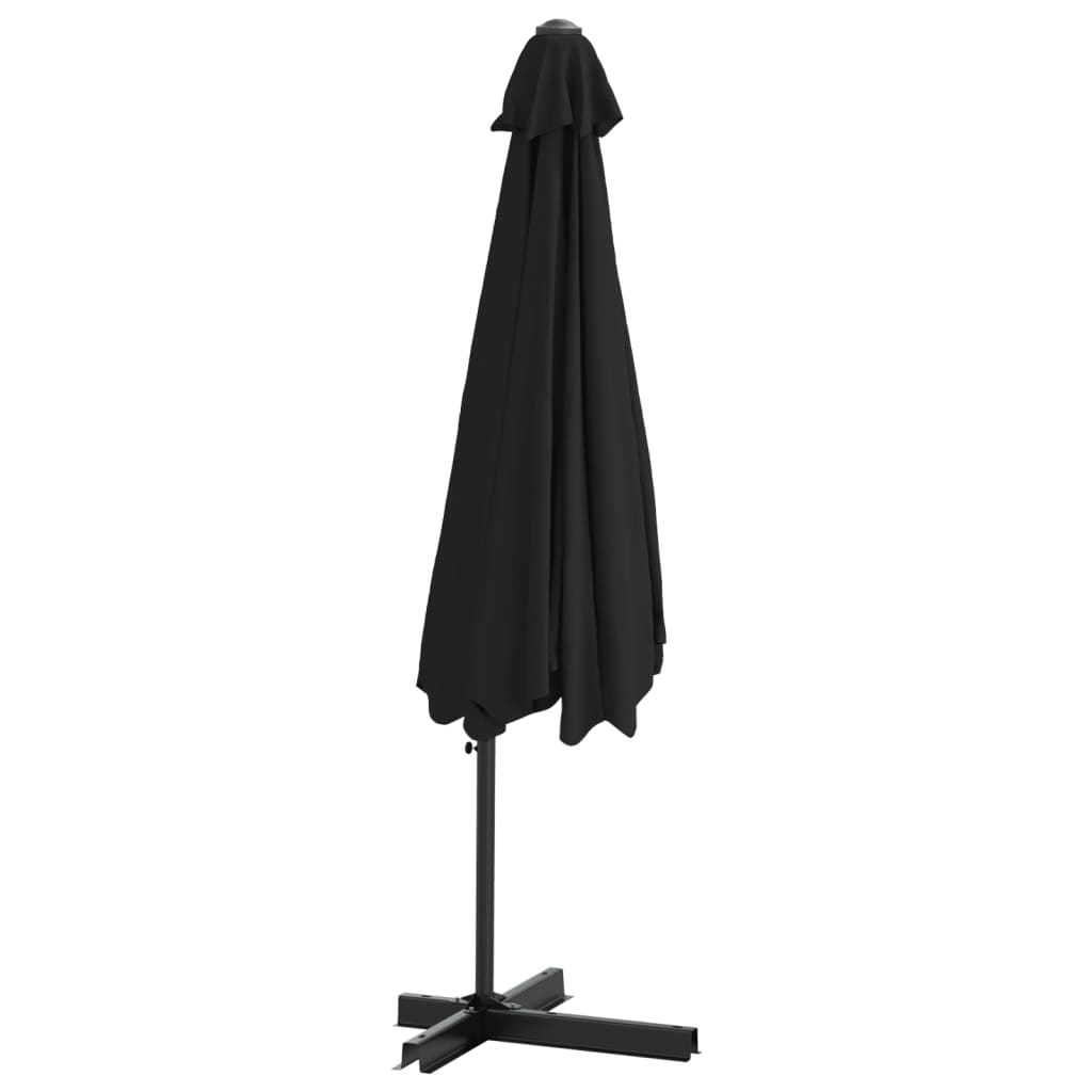 Parasol met stalen paal 300 cm zwart - AllerleiShop