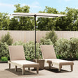 Parasol met aluminium paal 2x1,5 m zandwit - AllerleiShop