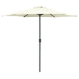 Parasol met aluminium paal 270x246 cm zandwit - AllerleiShop