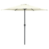 Parasol met aluminium paal 270x246 cm zandwit - AllerleiShop