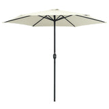 Parasol met aluminium paal 270x246 cm zandwit - AllerleiShop