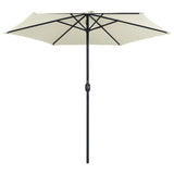 Parasol met aluminium paal 270x246 cm zandwit - AllerleiShop