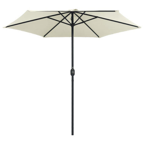 Parasol met aluminium paal 270x246 cm zandwit - AllerleiShop