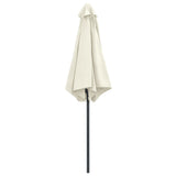 Parasol met aluminium paal 270x246 cm zandwit - AllerleiShop