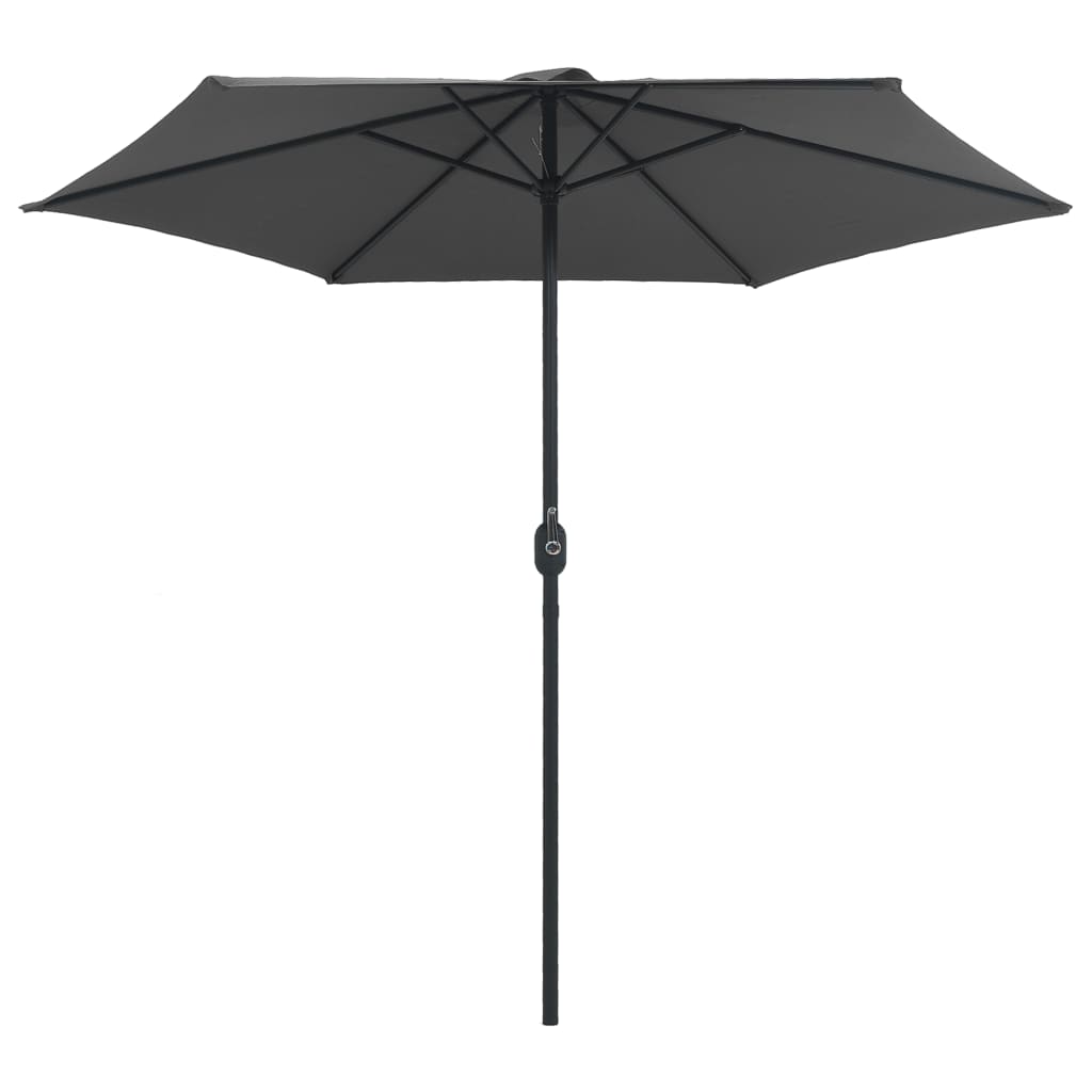 Parasol met aluminium paal 270x246 cm antraciet - AllerleiShop