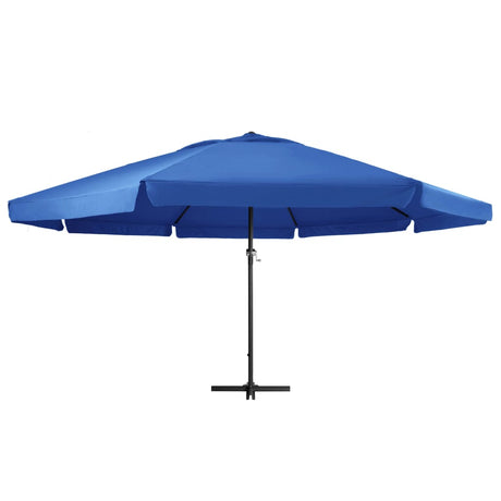 Parasol met aluminium paal 500 cm azuurblauw - AllerleiShop