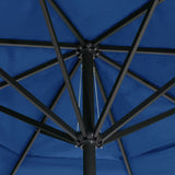 Parasol met aluminium paal 500 cm azuurblauw - AllerleiShop