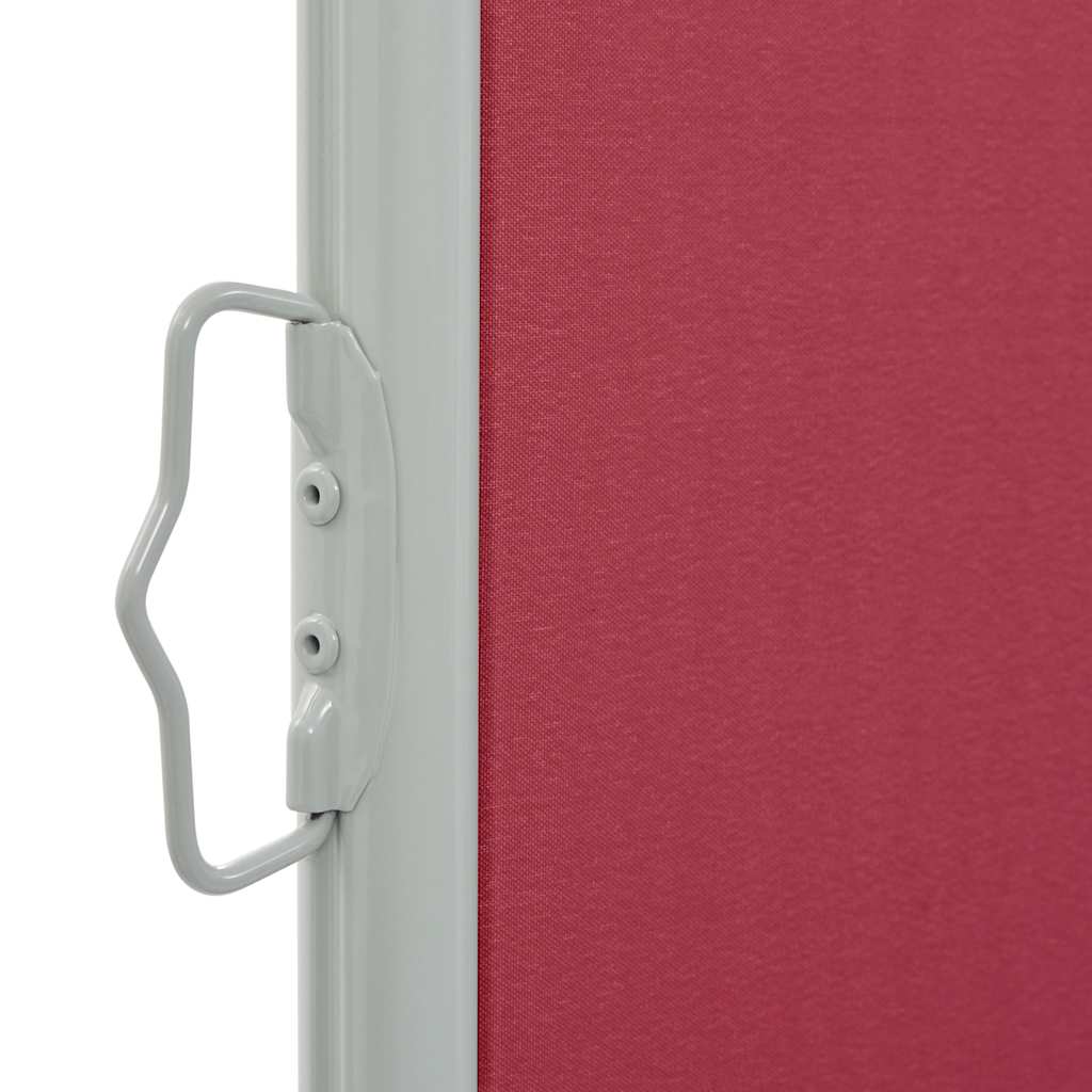 Tuinscherm uittrekbaar 100x300 cm rood