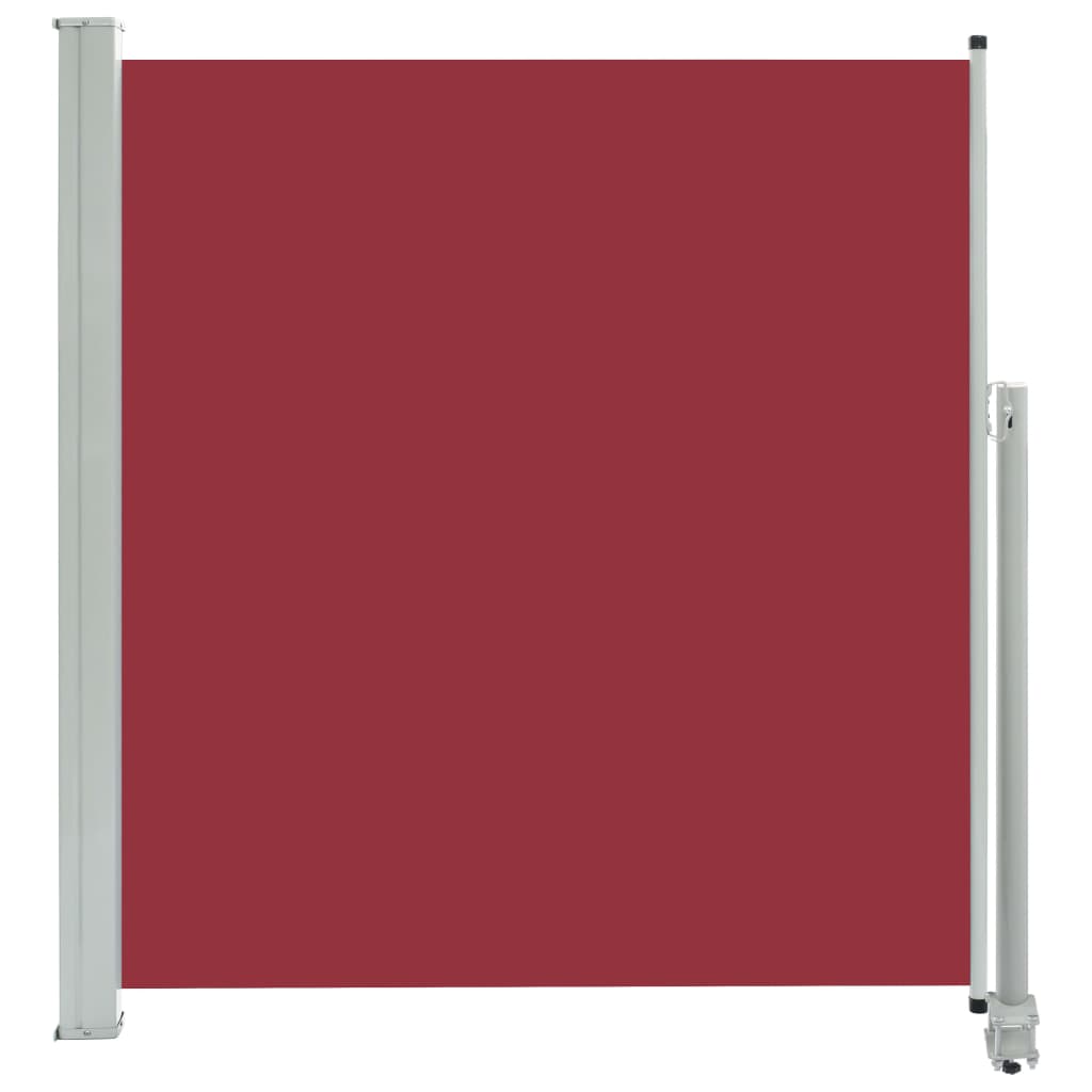 Tuinscherm uittrekbaar 140x300 cm rood - AllerleiShop