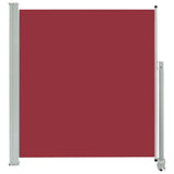 Tuinscherm uittrekbaar 140x300 cm rood - AllerleiShop