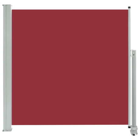 Tuinscherm uittrekbaar 160x300 cm rood - AllerleiShop