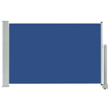 Tuinscherm uittrekbaar 60x300 cm blauw - AllerleiShop