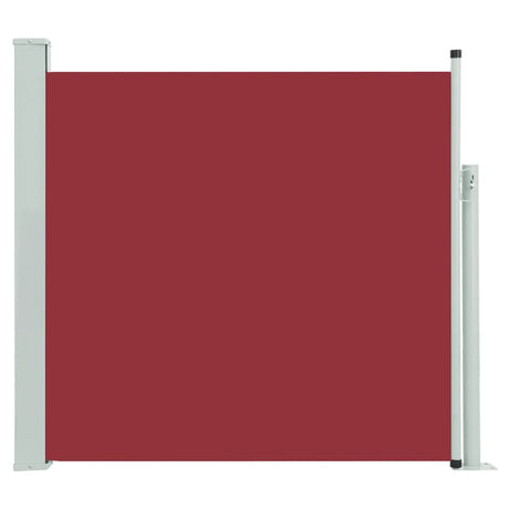 Tuinscherm uittrekbaar 170x300 cm rood - AllerleiShop