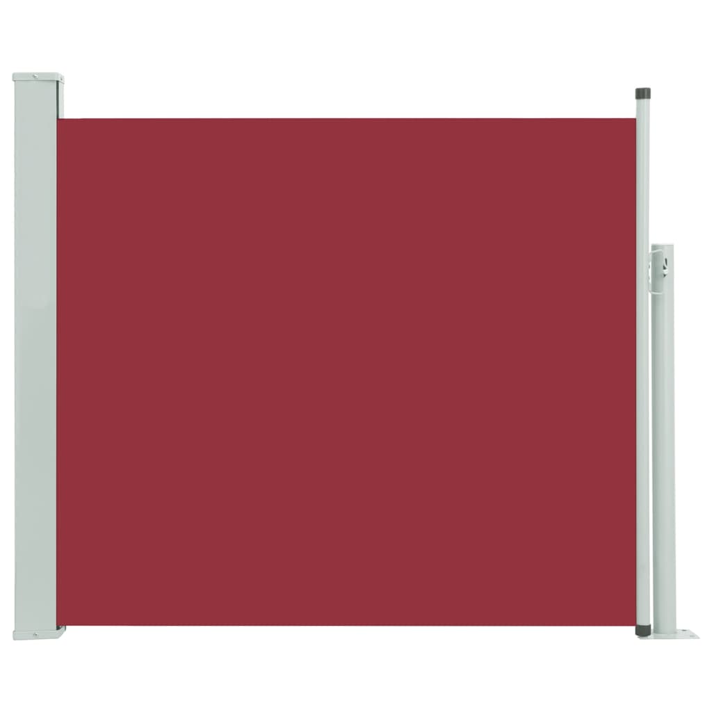 Tuinscherm uittrekbaar 100x300 cm rood - AllerleiShop