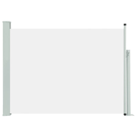 Tuinscherm uittrekbaar 100x500 cm crème - AllerleiShop