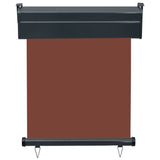 Balkonscherm 65x250 cm bruin - AllerleiShop