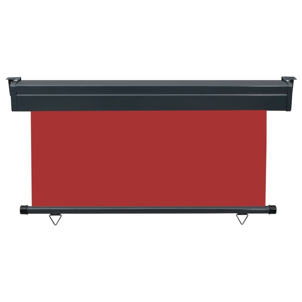 Balkonscherm 145x250 cm rood - AllerleiShop