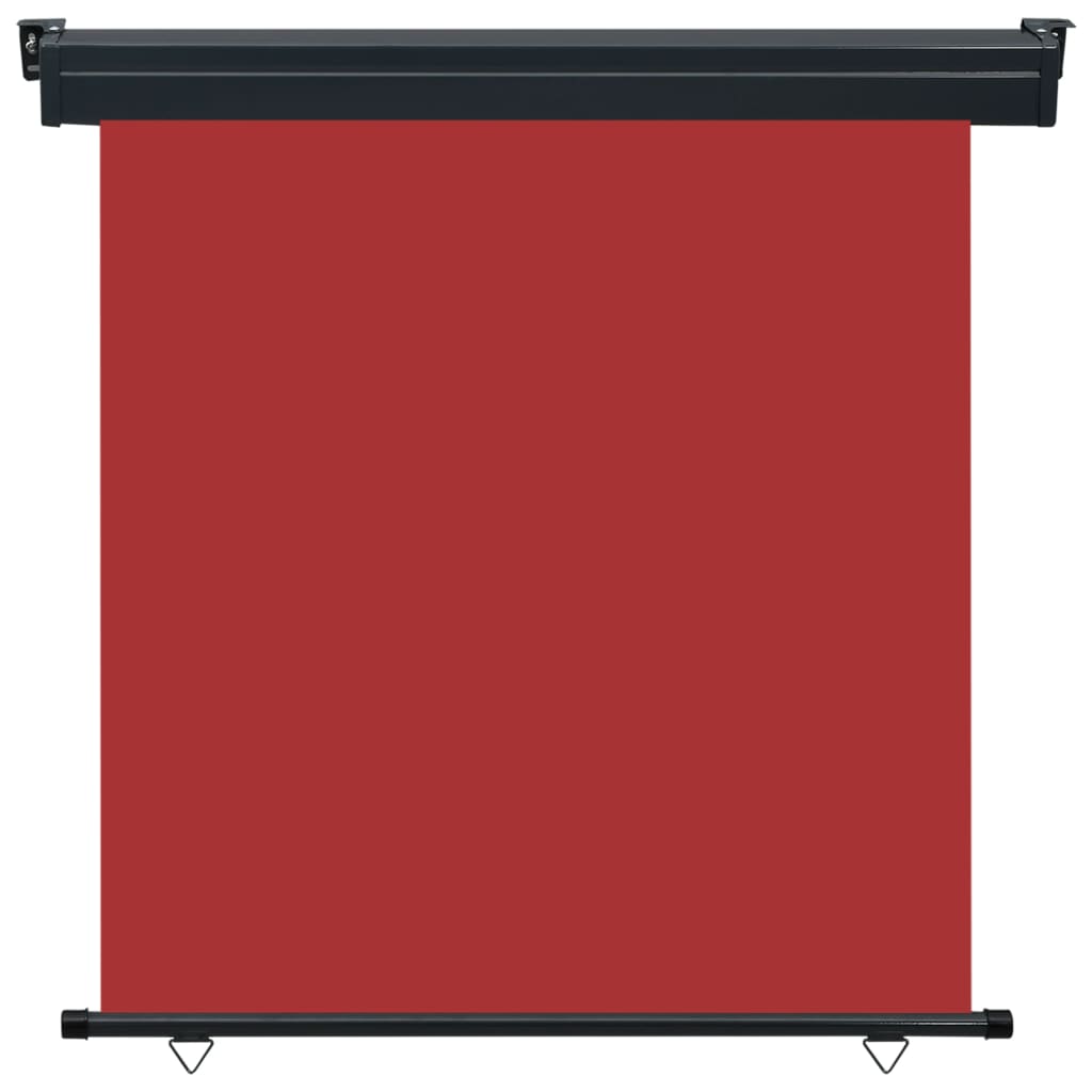 Balkonscherm 165x250 cm rood - AllerleiShop