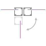 Windscherm uittrekbaar 100x600 cm antraciet - AllerleiShop