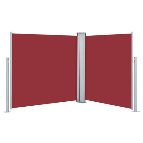 Windscherm uittrekbaar 100x600 cm rood - AllerleiShop