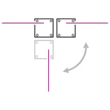 Windscherm uittrekbaar 120x600 cm antraciet - AllerleiShop