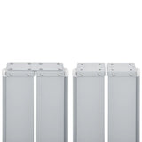 Windscherm uittrekbaar 120x600 cm rood - AllerleiShop