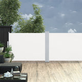 Windscherm uittrekbaar 100x1000 cm crème - AllerleiShop