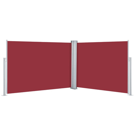 Windscherm uittrekbaar 100x1000 cm rood - AllerleiShop