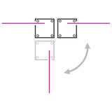 Windscherm uittrekbaar 120x1000 cm antraciet - AllerleiShop