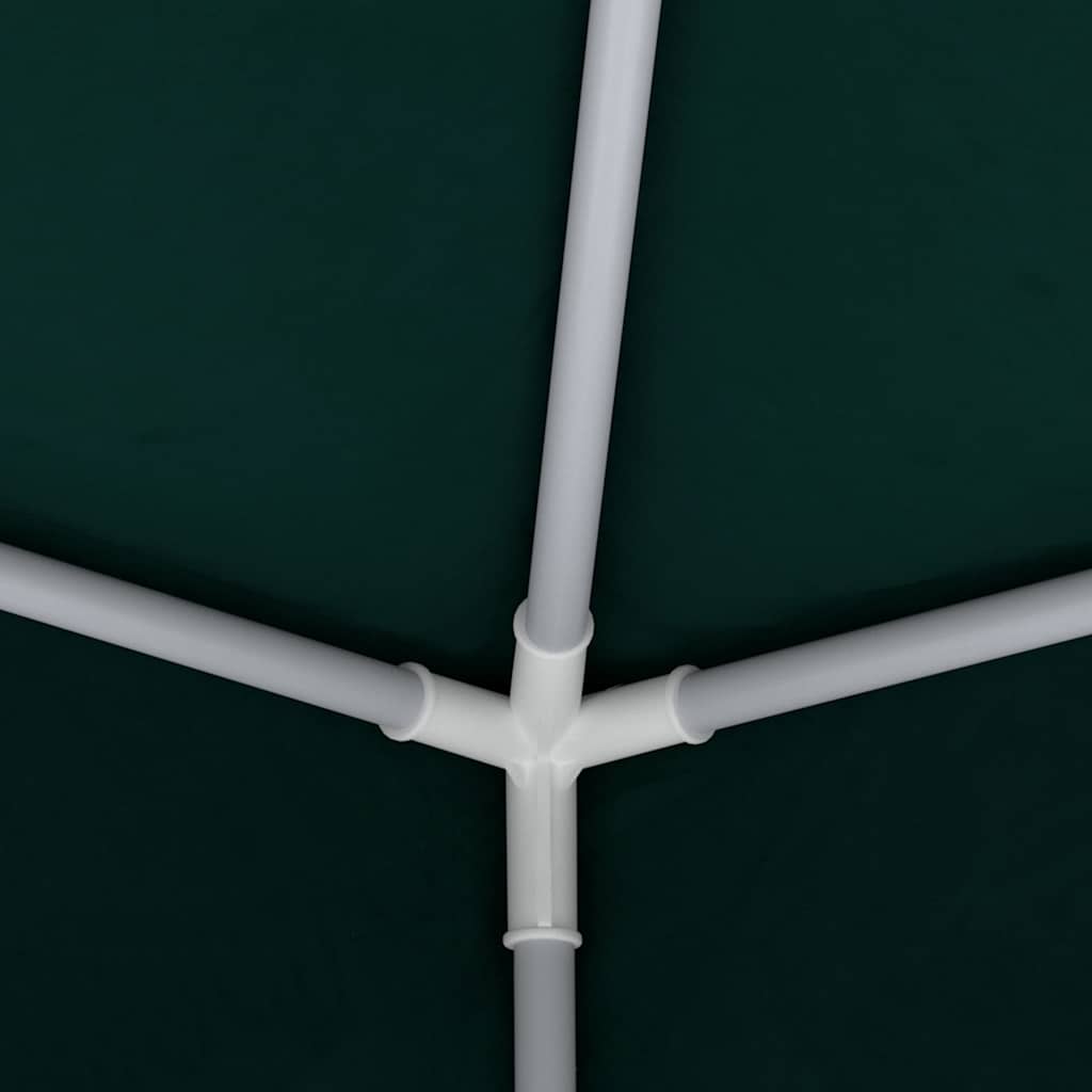 Partytent met zijwanden professioneel 90 g/m² 4x4 m groen