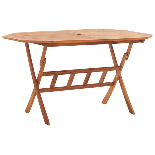 Tuintafel inklapbaar 135x85x75 cm massief acaciahout - AllerleiShop