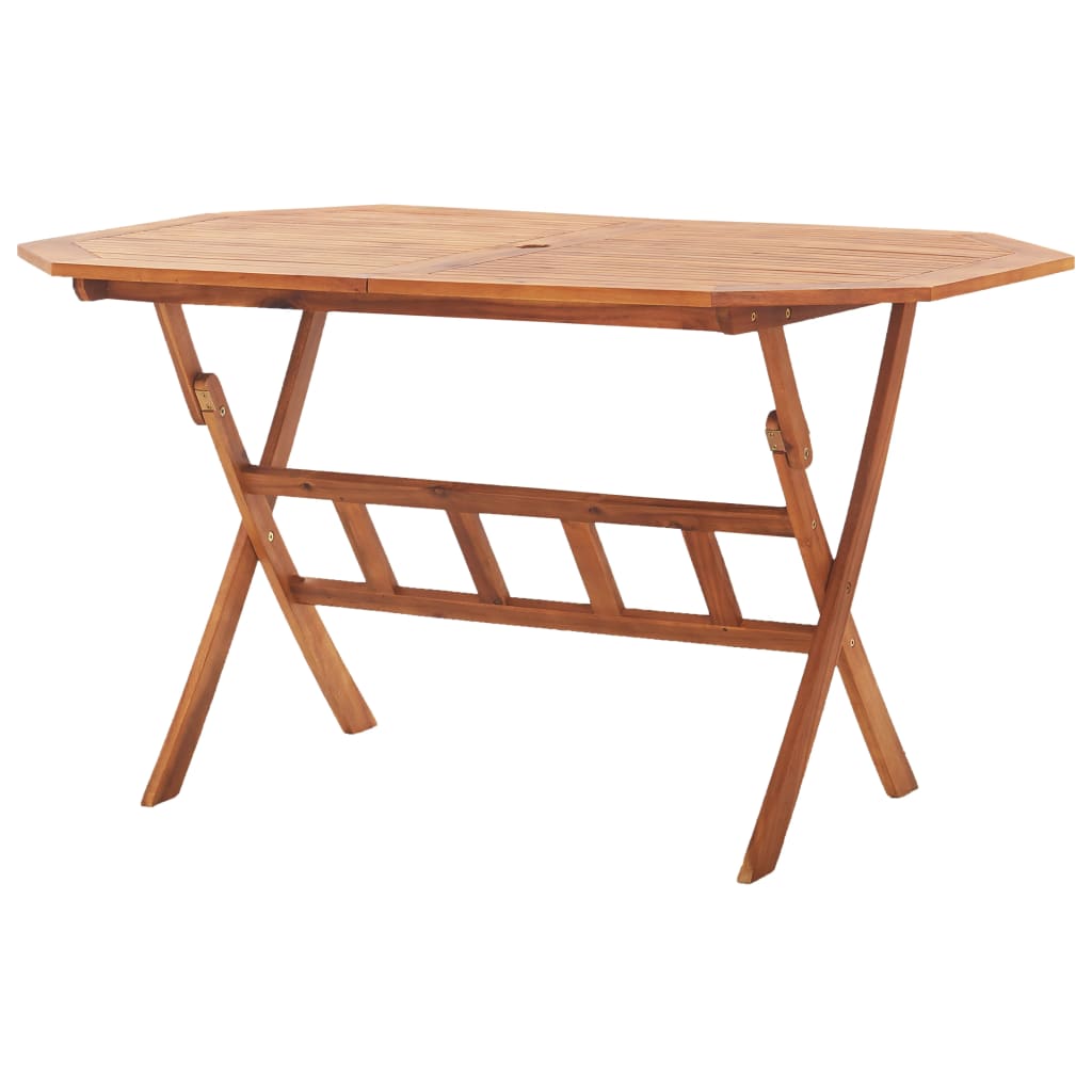 Tuintafel inklapbaar 135x85x75 cm massief acaciahout - AllerleiShop