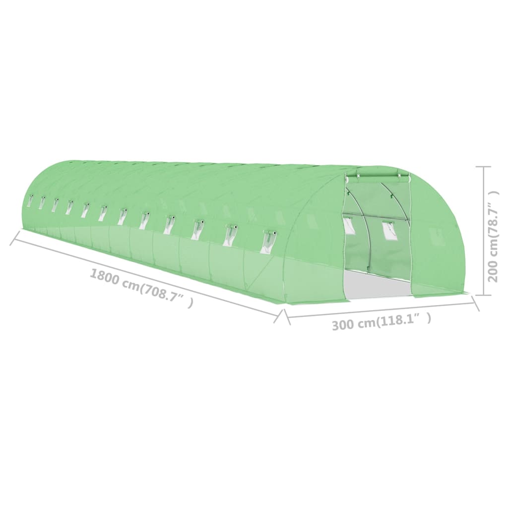 Kas 54 m² 18x3x2 m