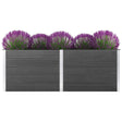 Plantenbak verhoogd 250x50x91 cm HKC grijs - AllerleiShop