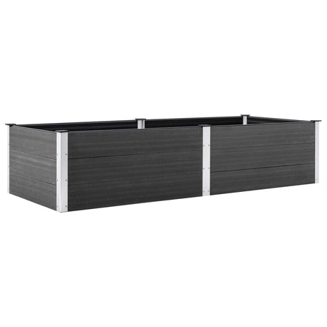 Plantenbak verhoogd 250x100x54 cm HKC grijs - AllerleiShop