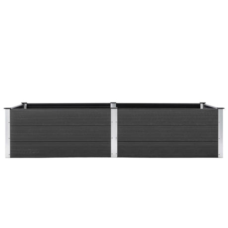 Plantenbak verhoogd 250x100x54 cm HKC grijs - AllerleiShop