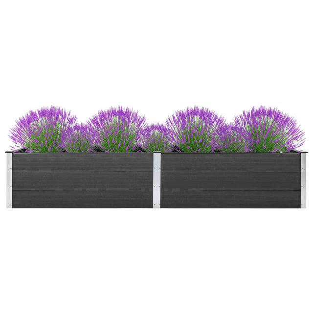 Plantenbak verhoogd 300x100x54 cm HKC grijs - AllerleiShop